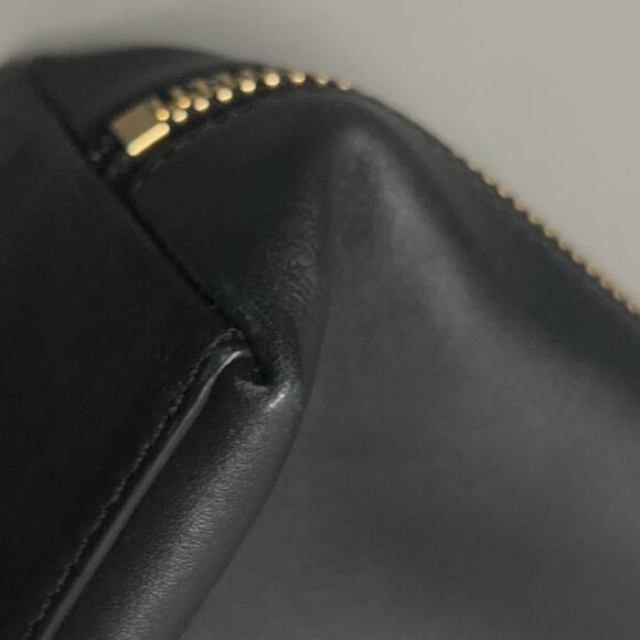 Kate Spade Magnolia Park Large Laurel Satchel Snake Embossed Leather Black White - Picture 13 of 16